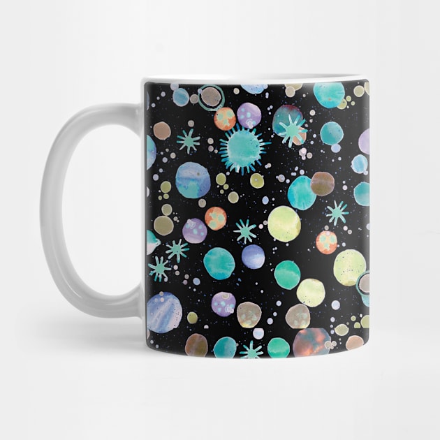 Pocket - Galaxy Planets Constellation by ninoladesign